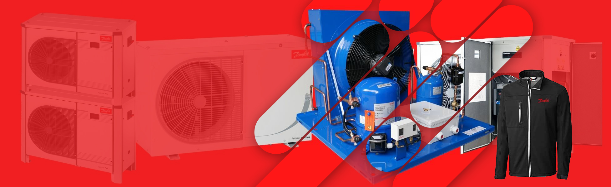The full Danfoss Optyma Range