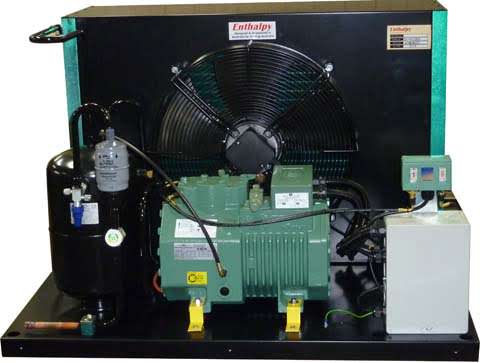 Enthalpy Semi Cond Unit R404a/R134a (3PH) Accumulator Fitted