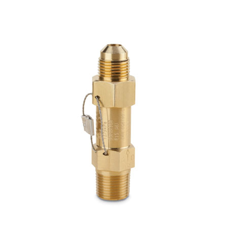 Pressure Relief Valve - 1/2" NPT x 5/8" SAE - 400PSI