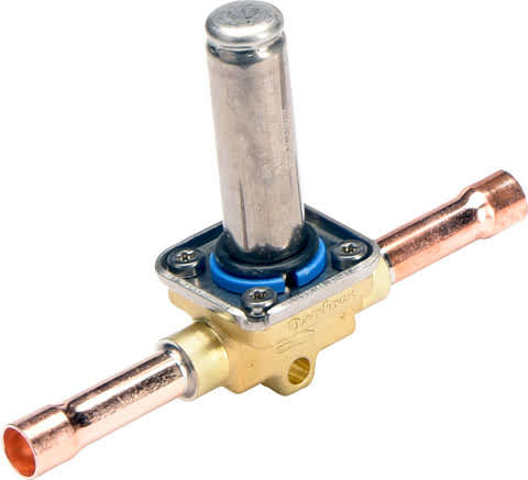 Solenoid Valve EVR3 1/4"ODS Normally Closed - Less Coil 