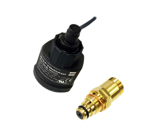 Refrigeration oil store pressure switch