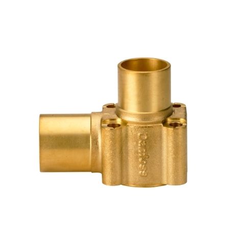 Valve Body TE5 Angle 5/8" ID Solder x 7/8" ID Solder