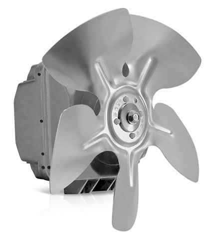 Fan Blade 300mm 5 Blade 22 Deg Pitch Hub (V = Air Flow)