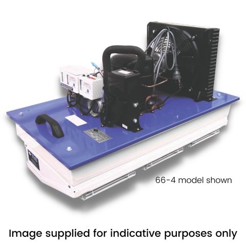 Drop-in packaged coldroom refrigeration system. Easily installed, just place in prepared hole. Units are provided with electrical cable and 3 pin plug. All units are 220/240 Volt 50Hz