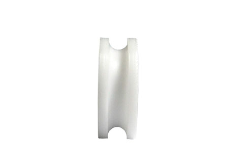 55mm Delrin Wheel, Bearing and Circlip 12mm ID Bearing