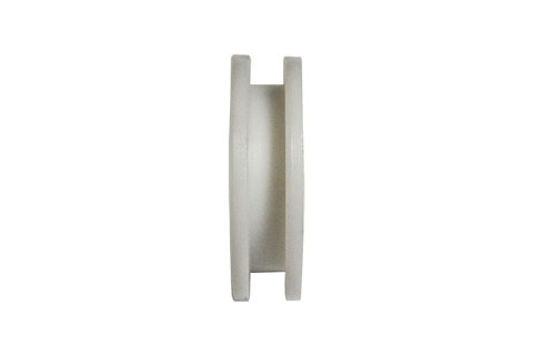 55mm Square Profile Delrin Wheel & 15mm ID Bearing