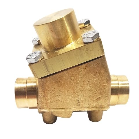 Check Valve - 2-1/8" - Brass Body Four Bolt 