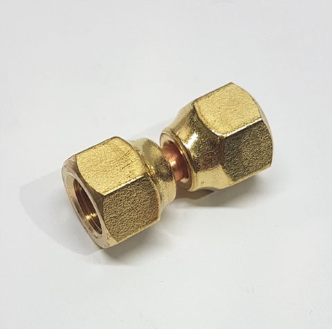 Swivel Connector - 3/8" Flare SAE - 2 Pack