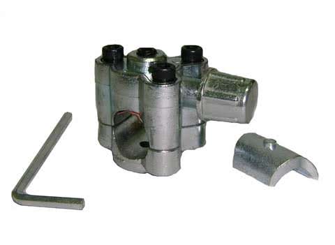 Bullet piercing valve 1/4" - 5/16" - 3/8"