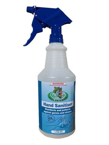Coil Defender Hand Sanitiser and Surface Disinfectant - 1L