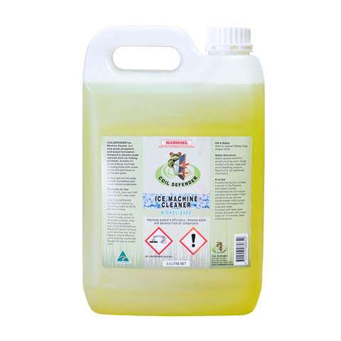 Ice Machine Cleaner is a food grade cleaner used to dissolve scale deposits from ice machine makers.
Features:
Highly concentrated economical cleaner
Nickel safe
Removes scale and other water deposits quickly
UV dye to ensure effective unit flushing