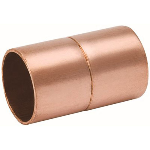 Copper Coupling with Staked Stop - 130 Bar - 5/8"