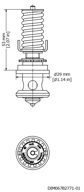 Orifice No 8 - Suit TE20 TX Valve