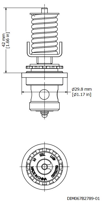 Orifice No 1 - Suit TE5 TX Valve