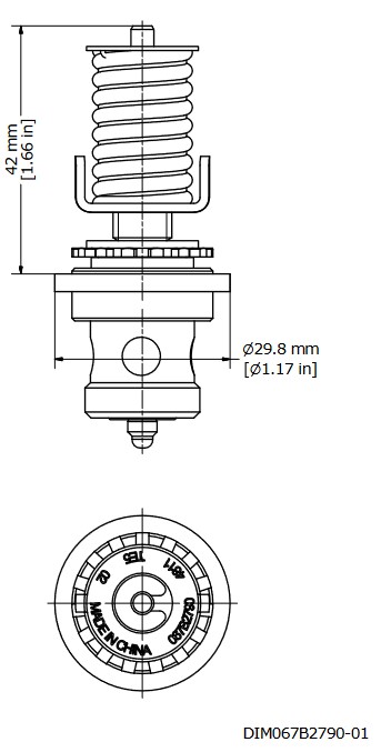 Orifice No 2 - Suit TE5 TX Valve