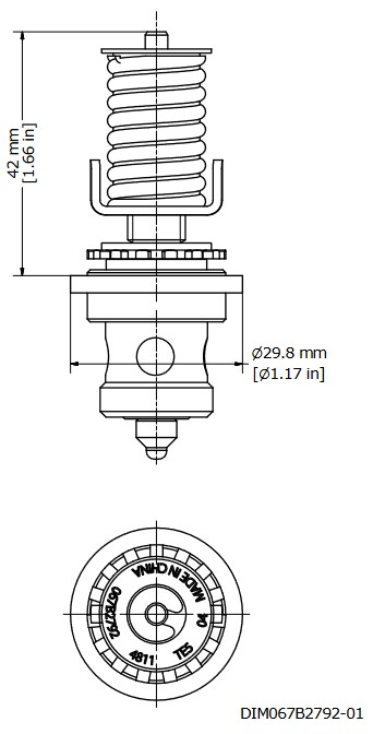 Orifice No 4 - Suit TE5 TX Valve