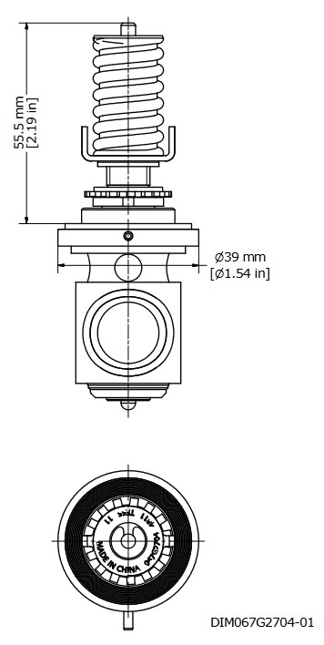 Orifice No 11 - Suit TE55 TX Valve