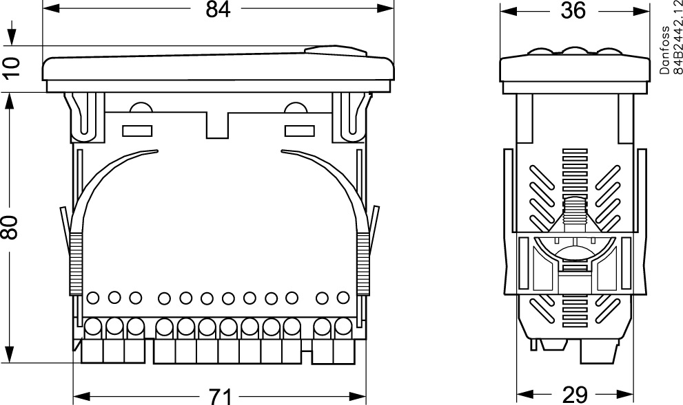 Danfoss Refrig Controller - EKC 202A