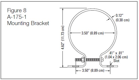 Oil Filter Shell Mounting Bracket