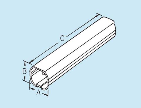 Duct 100mm - Ivory