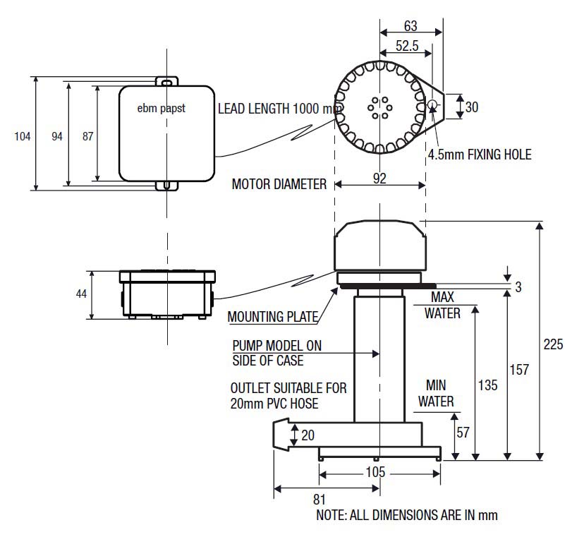 ebm-papst Alpha Evaporative Pump 