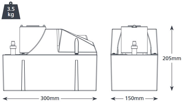 Aspen Heavy Duty Tank Pump - 6m