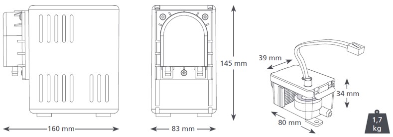 Aspen Mechanical Peristaltic With Alarm