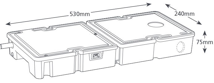 Aspen ERRP Supermarket Pump Low Profile - Side Inlet