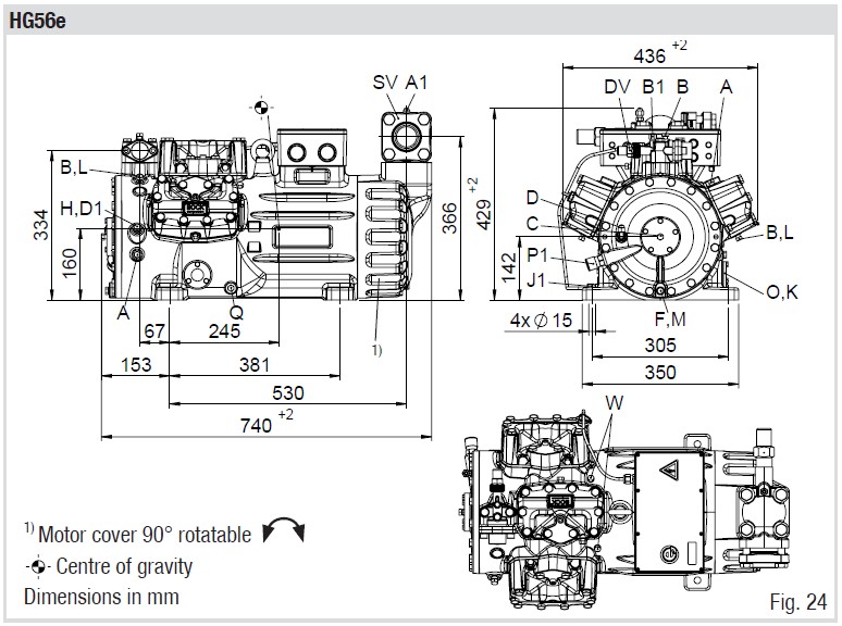 BOCK Semi-Hermetic Compressor HGX56E/850-4 (14938)