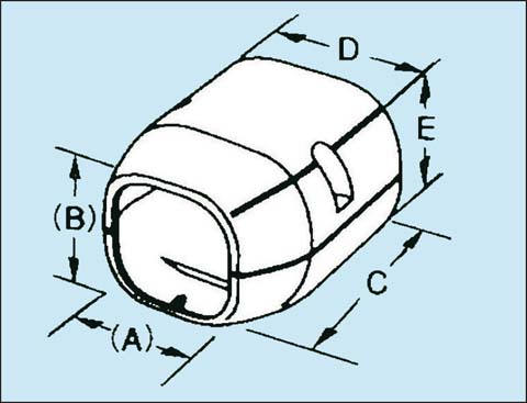 Duct Reducer Socket - 100mm to 140mm - Ivory