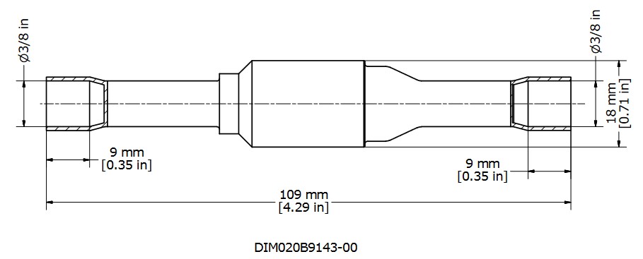Danfoss Check Valve - NRV10S 3/8" Solder