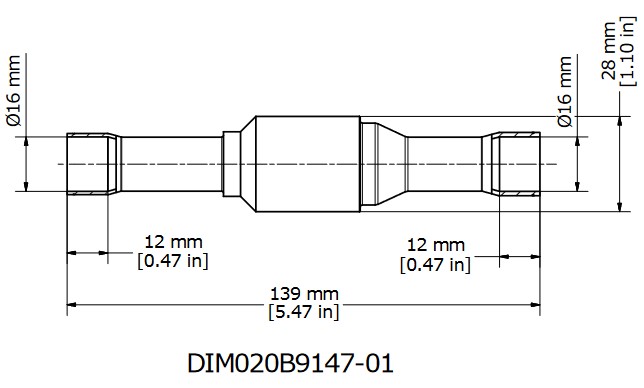 Danfoss Check Valve - NRV16S 5/8" Solder