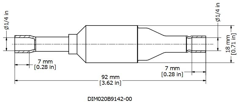 Danfoss Check Valve - NRV6S 1/4" Solder