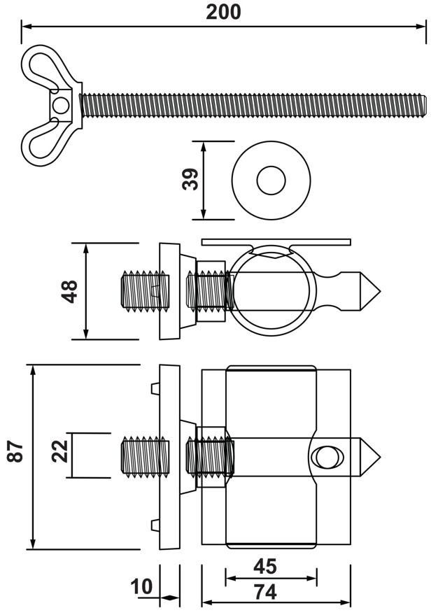 CRH Roller Catch Set