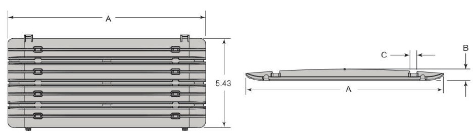 Insuguard Universal Pipe Cover - Black