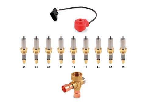 Carel E2V-Z Valve Kit, Size 09, 1/2