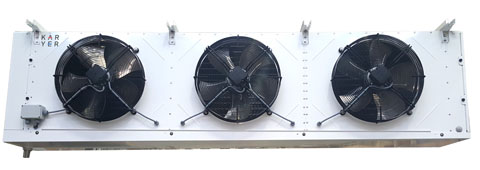 Karyer Med Temp Evap 4.2mm Fin Spacing - 3 x 500mm Fan