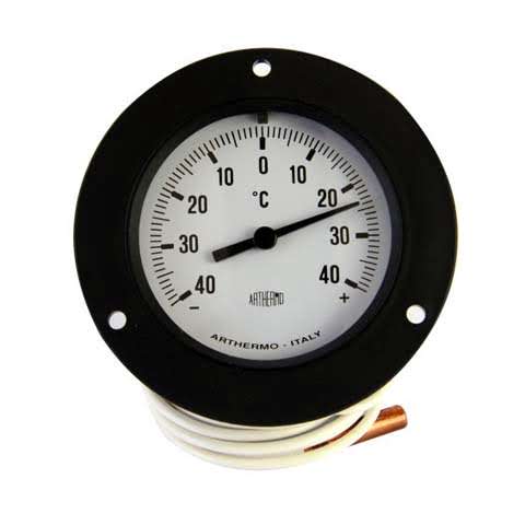 T/Meter 100mm Dial -40°c to +40°c 3m Cappillary 