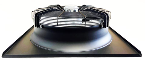 Axial Fan - 500mm - 3PH 4 Pole - with Square Plate (Induced)