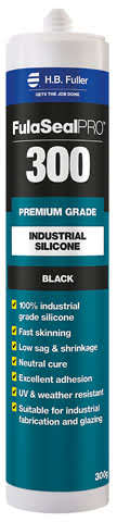 Silicone Sealant Black - Neutral Cure - 300g