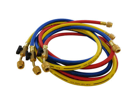CPS Hose Set of Three 1/4" 1830mm w/Ball valves