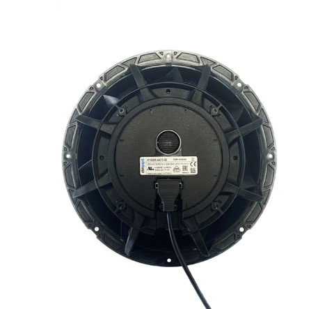 Radial Fan Backward Curve EC Plastic Ring Mount 200mm 240V 