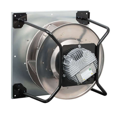 Radial Fan Backward Curved EC 355mm 380-480V (Radi-Pac)