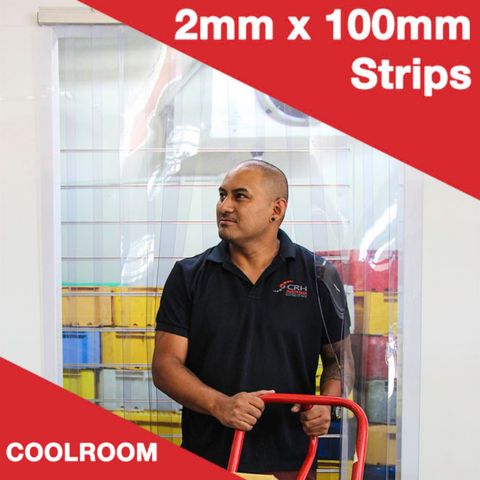 Thermal Flex Strip Door Curtain Kit - 1550mm(w) x 2240mm(h)
