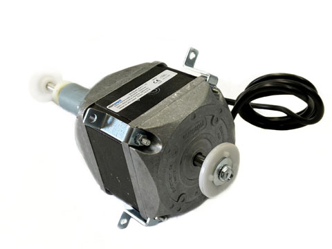 ebm Q Motor - 24 Watt - Twin Hub Shafts & 4 Mount Brackets