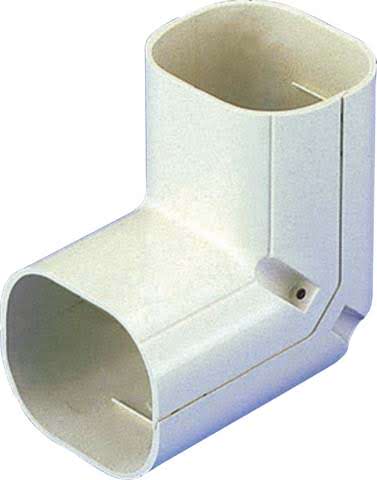 Elbow 90 Degree (Vertical) - 100mm - Ivory