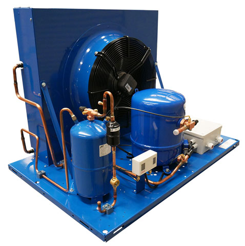 Optyma Commercial Flat Base Cond Unit - Low Temp - 3Ø 2-7/8HP