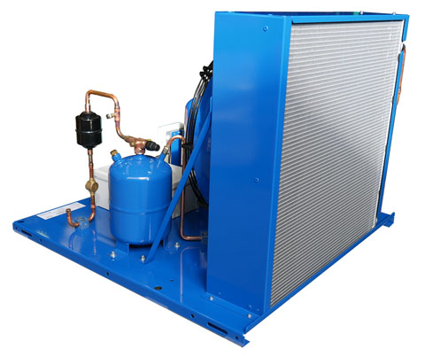 Optyma Commercial Flat Base Cond Unit - Med Temp - 3Ø 2-1/8HP