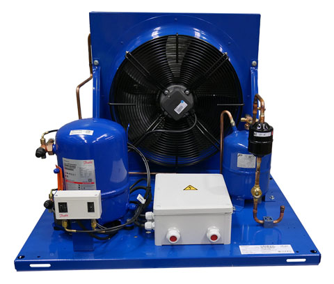 Optyma Commercial Flat Base Cond Unit - Med Temp - 3Ø 2-1/8HP