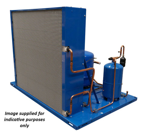 Optyma Commercial Flat Base Cond Unit - Med Temp - 3Ø 3HP